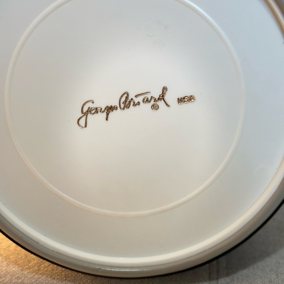 MCM George Briard Ice Bucket- Extra Tall Chrome Ice Bucket Signed - Picture 4 of 10